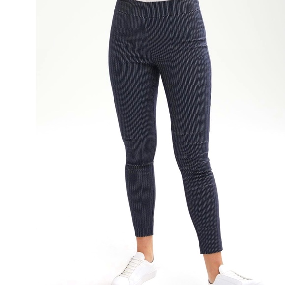 RW&CO. Pants - RW & Co.  Navy Pin Dot ankle leggings- S